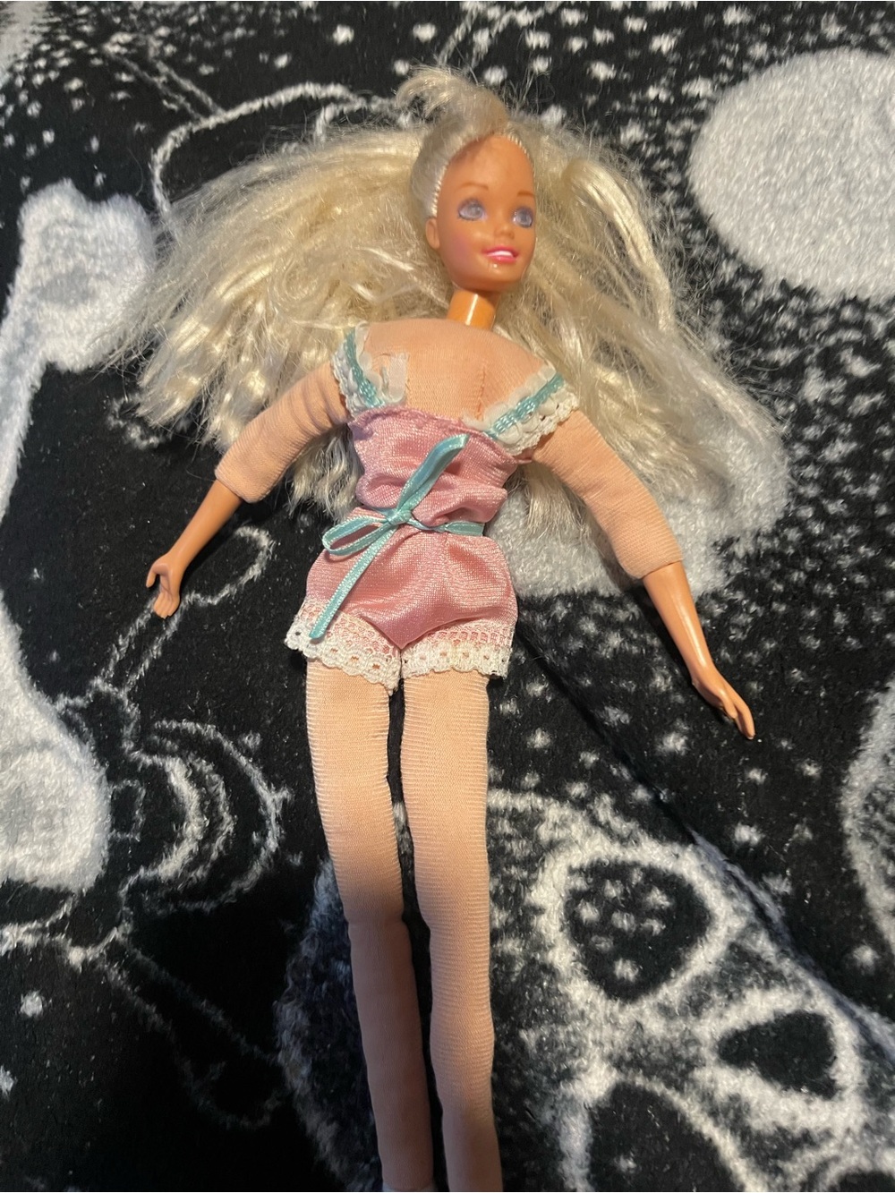 Vintage soft body bedtime Barbie